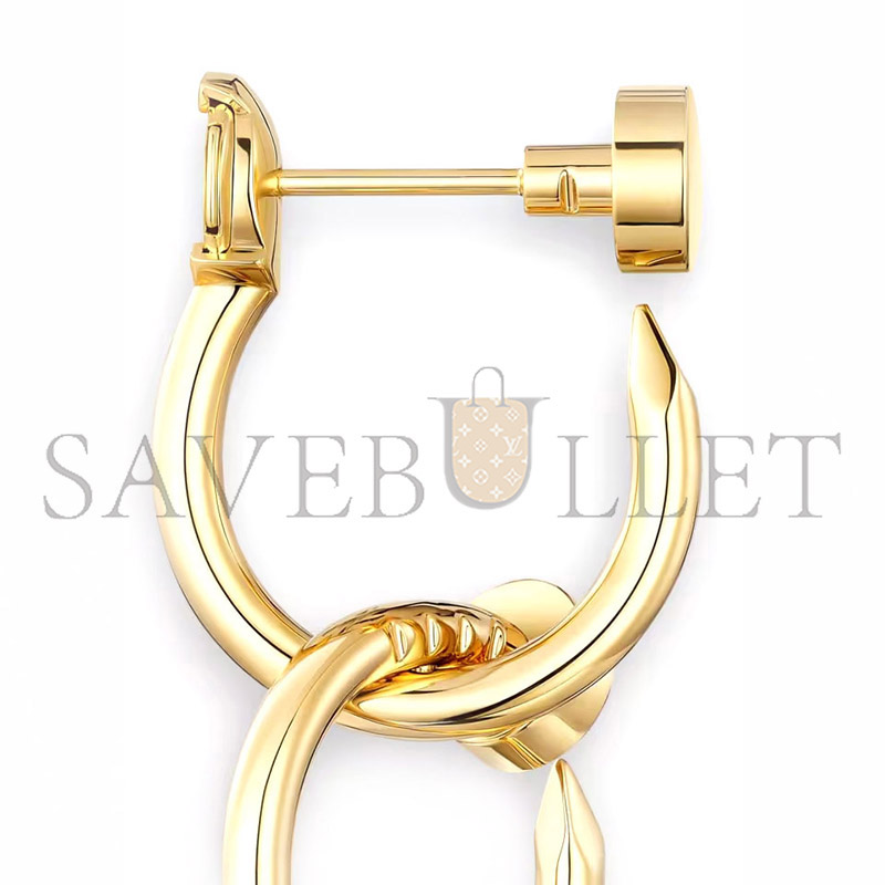 CARTIER JUSTE UN CLOU EARRINGS DOUBLE B8301528